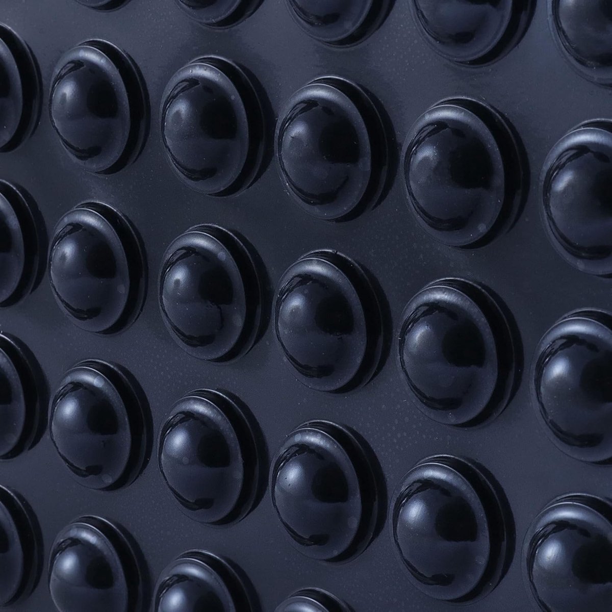 Bumperdoppen 15.9 mm - zelfklevend zwart - robuust polyurethaan - ideaal voor meubels - ShopVlot