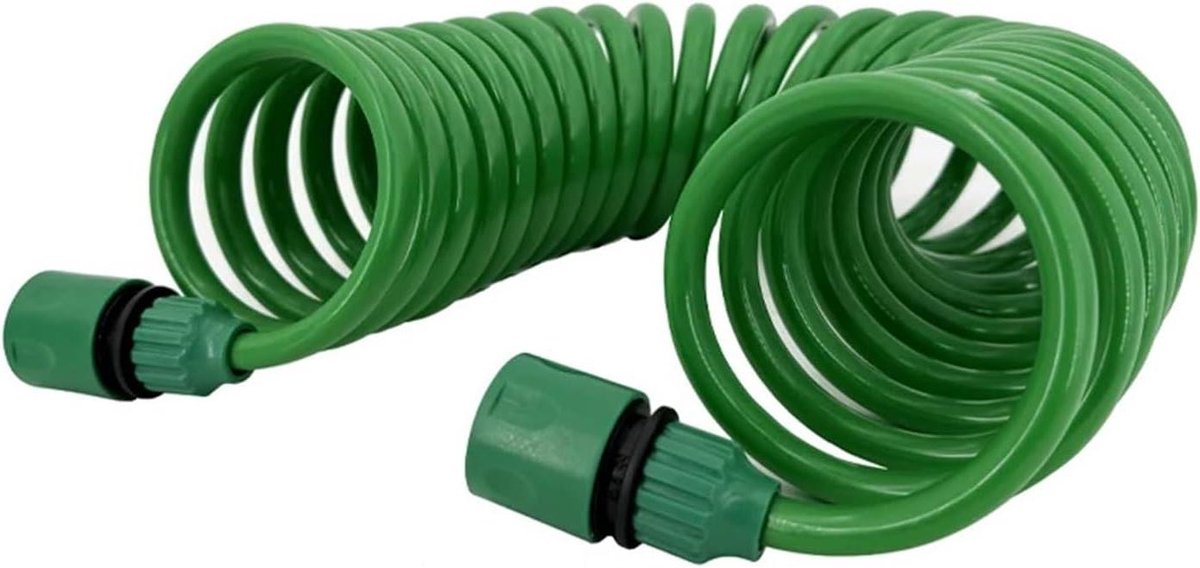 Uitschuifbare Tuinslang - Intrekbare Slang Flexibele Waterslang - Tuin Besproeien - Duurzame ABS Connector - 20 m - Groen