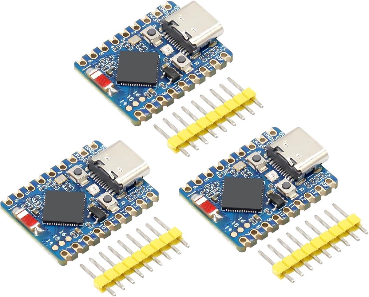 ESP32-S3 Mini AYWHP ontwikkelplaat - 3 stuks - dual-core processor 240MHz - ideaal voor IoT-projecten - ShopVlot