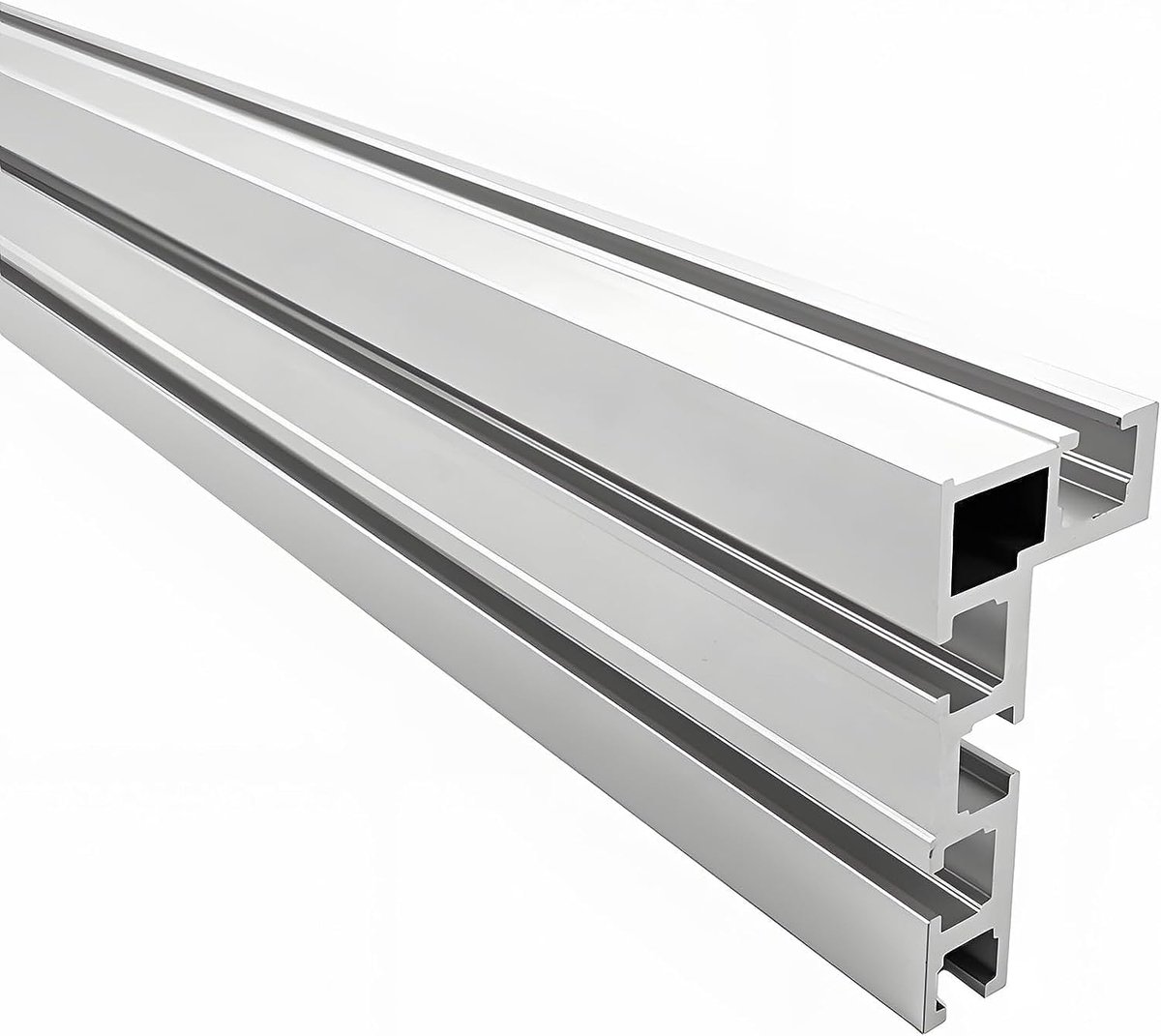 75 Type T Groove Mitre Rail, 600MM T Track Rail Mount Aluminum Alloy T-Slot Guide Track, DIY T-Groove Miter Rail - ShopVlot