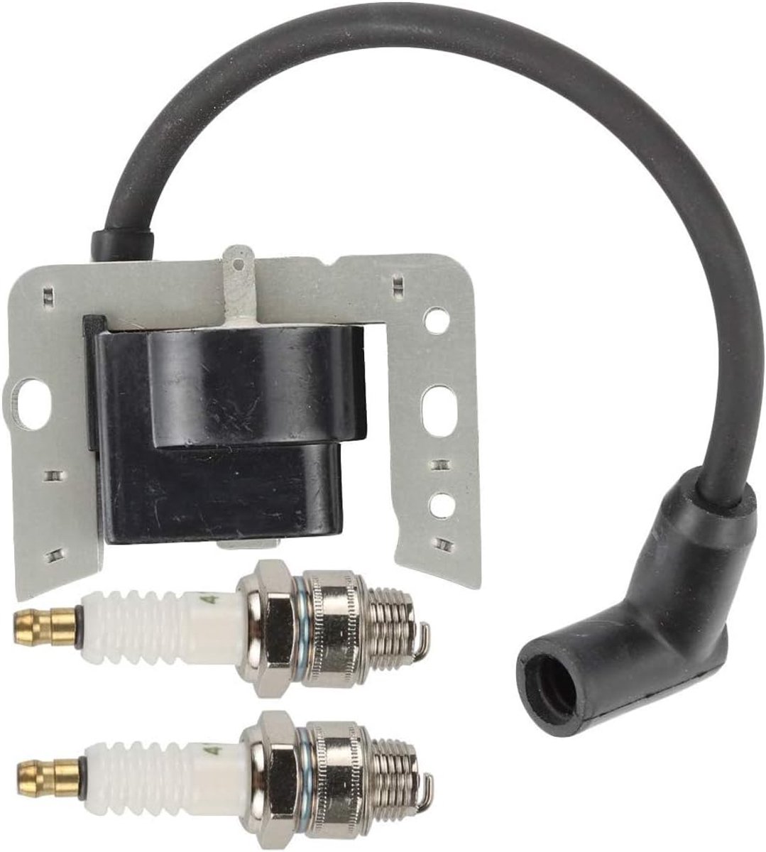 Bougie en ontstekingsspoel - voor Tecumseh 34443, 34443A, 34443B - complete set - optimale motorprestaties - ShopVlot