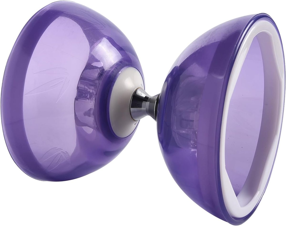 Diabolo speelgoed met triple lagers - duurzame transparante koppen - bamboo design - eenvoudig te bedienen - ShopVlot