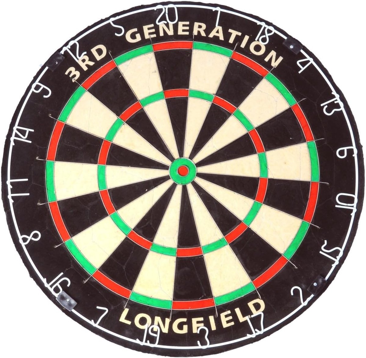 Dartbord professional - hoogwaardig sisal - voldoet aan competitieve eisen - ideaal voor thuisgebruik - ShopVlot