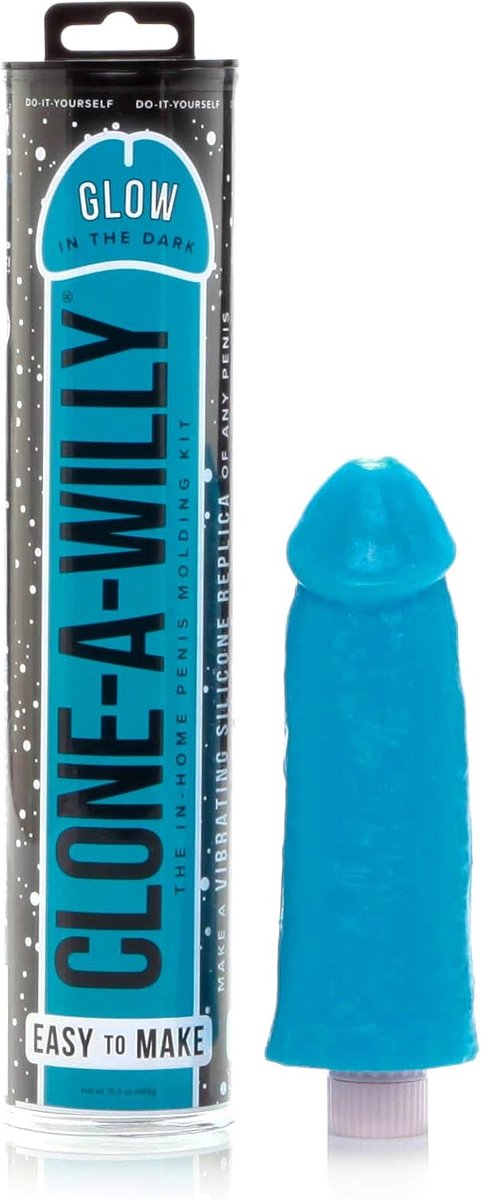 Glazen dildo 17 stukjes - helder - glow in the dark - ideaal voor temperatuurspel - ShopVlot