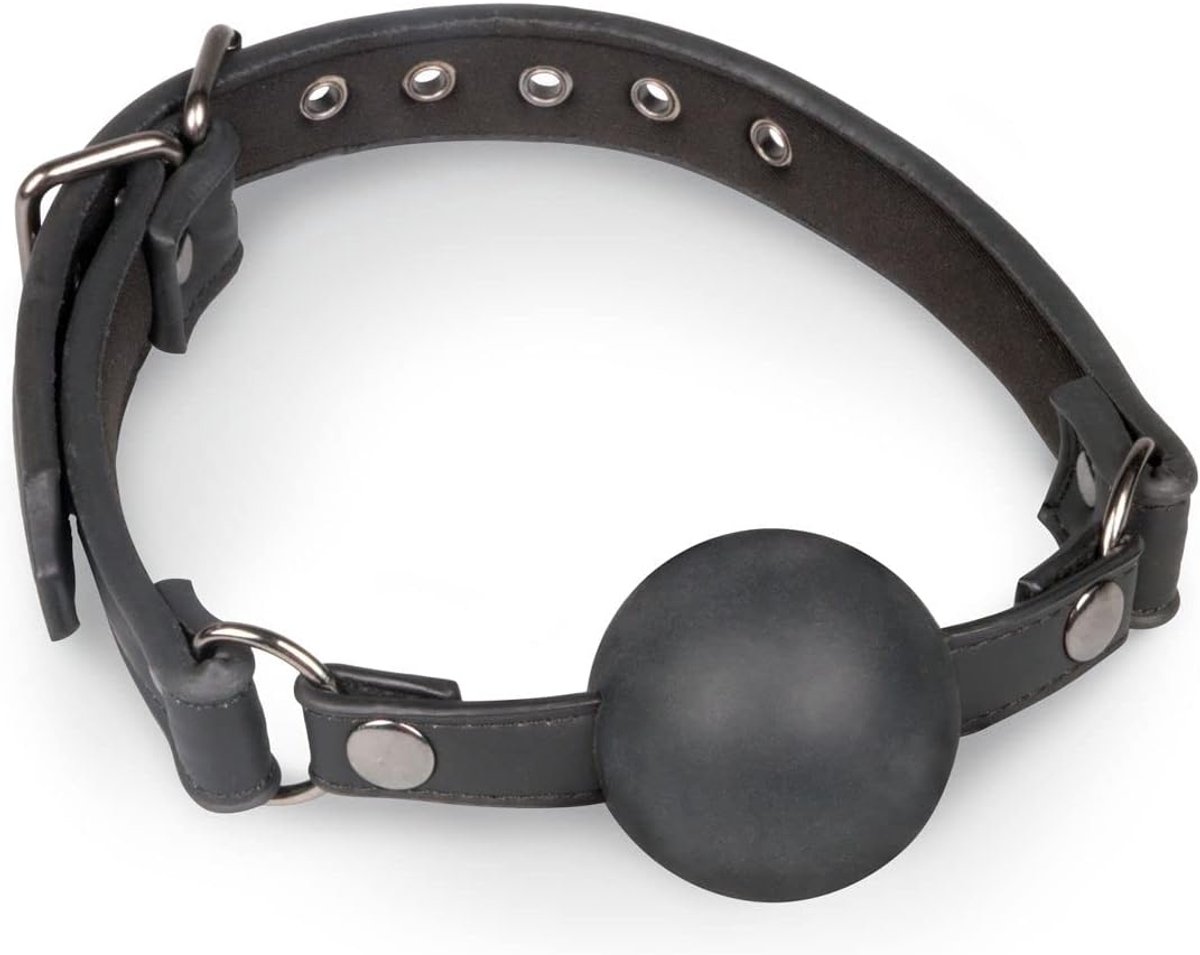 Ballgag met grote siliconen bal - verstelbare riem - geschikt voor gevorderden - voor spannende spelletjes - ShopVlot