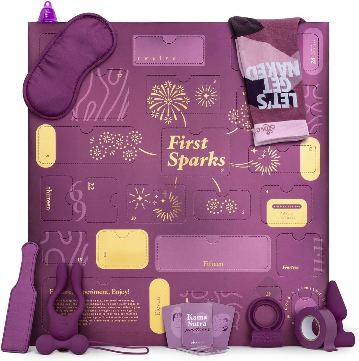 Adventskalender erotische set - voor singles en paren - beginnersvriendelijk - ontdek nieuwe ervaringen - ShopVlot
