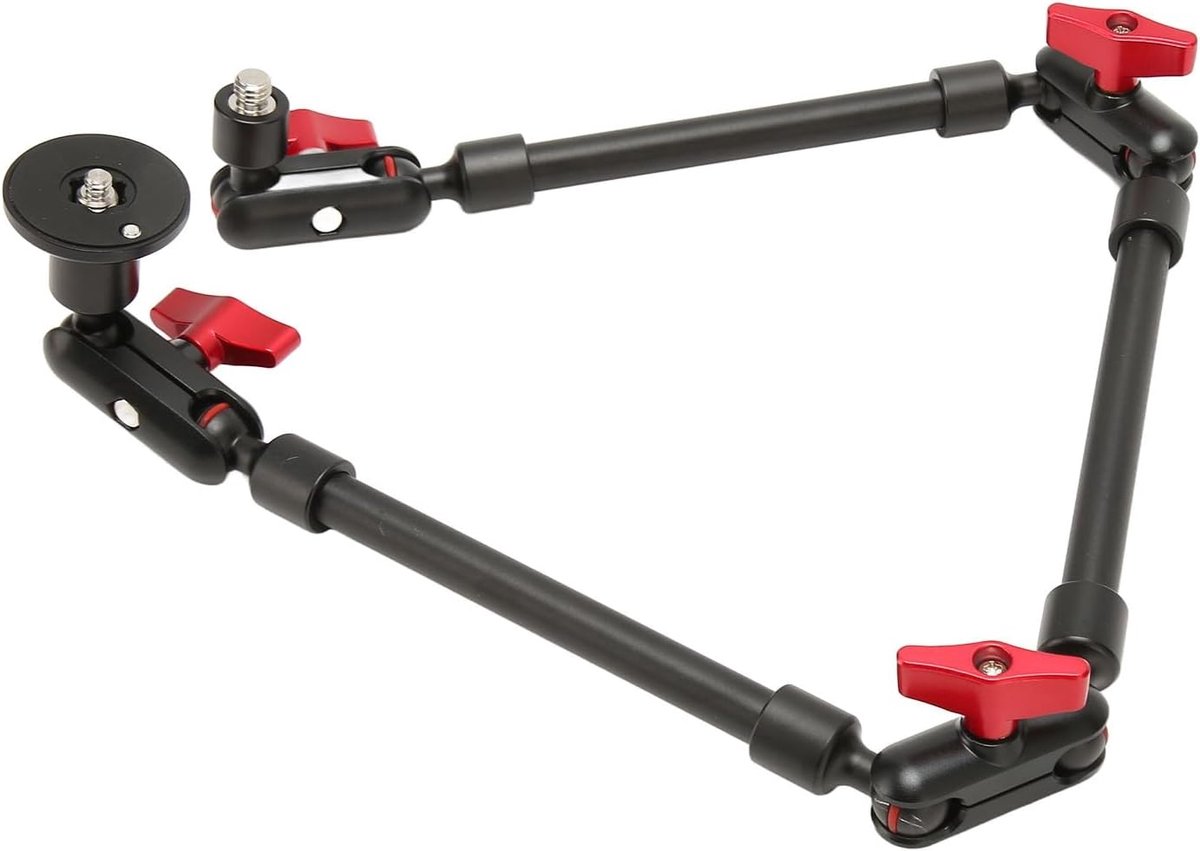 Camerahouder scharnierende arm 31 inch - verstelbaar 360 graden - aluminiumlegering - ideaal voor live streaming - ShopVlot