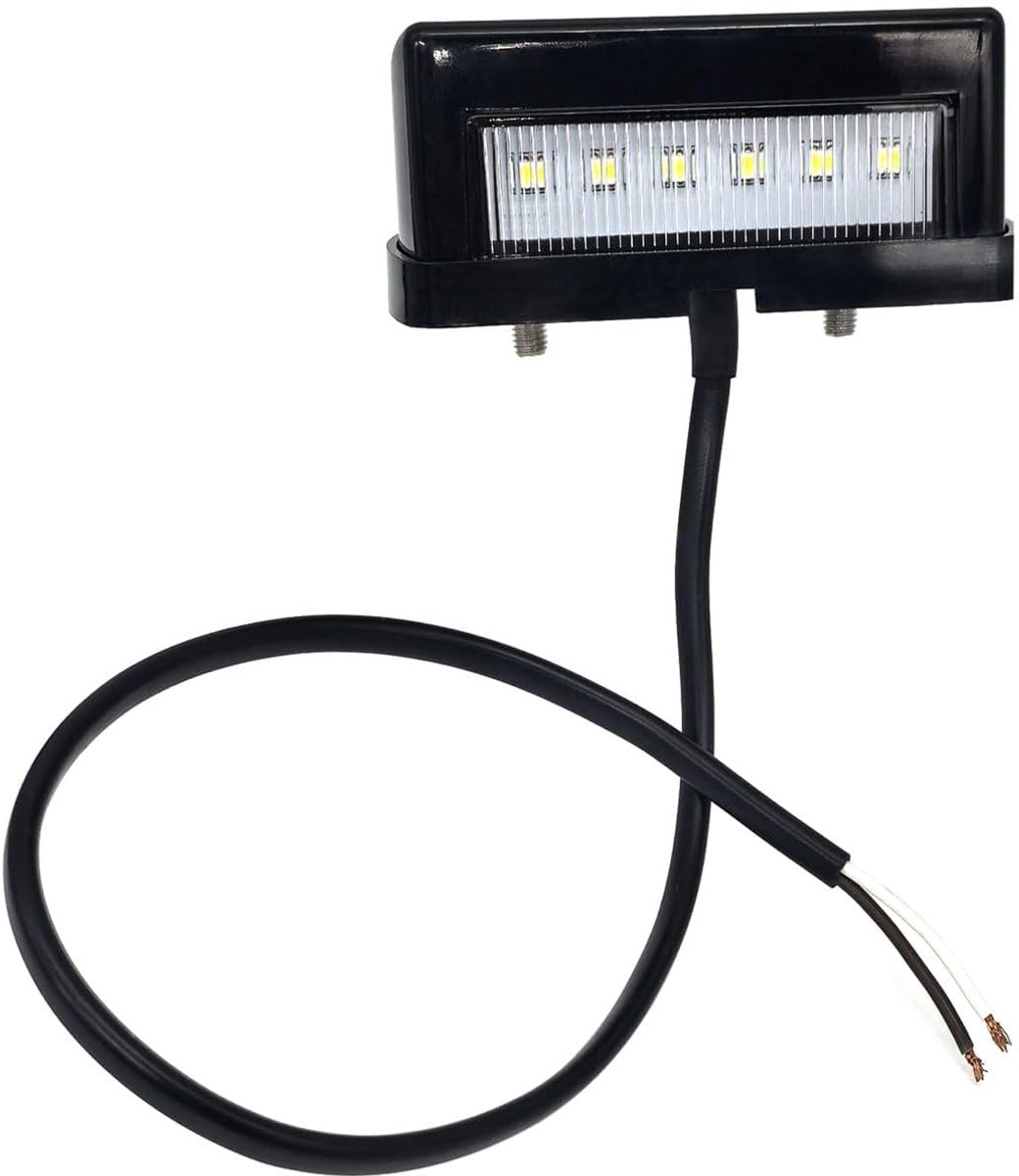 led-kentekenplaatlamp 12 V/24 V - E-keurmerk - waterdicht - superhelder voor auto en aanhangers - ShopVlot