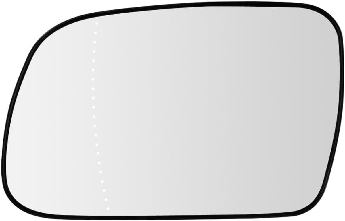 Zijspiegel Glas Links Verwarmd - Met Draagplaat - Voor Peugeot 307/407 - Betere Zichtbaarheid - ShopVlot