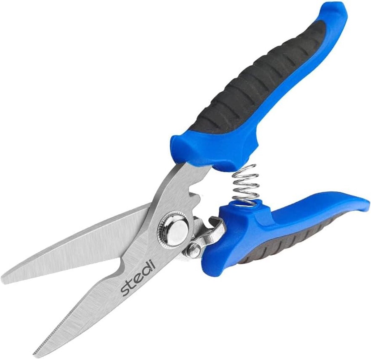 Schaar heavy duty - multifunctioneel - fijngetande messen - ideaal voor het snijden van kabels - ShopVlot