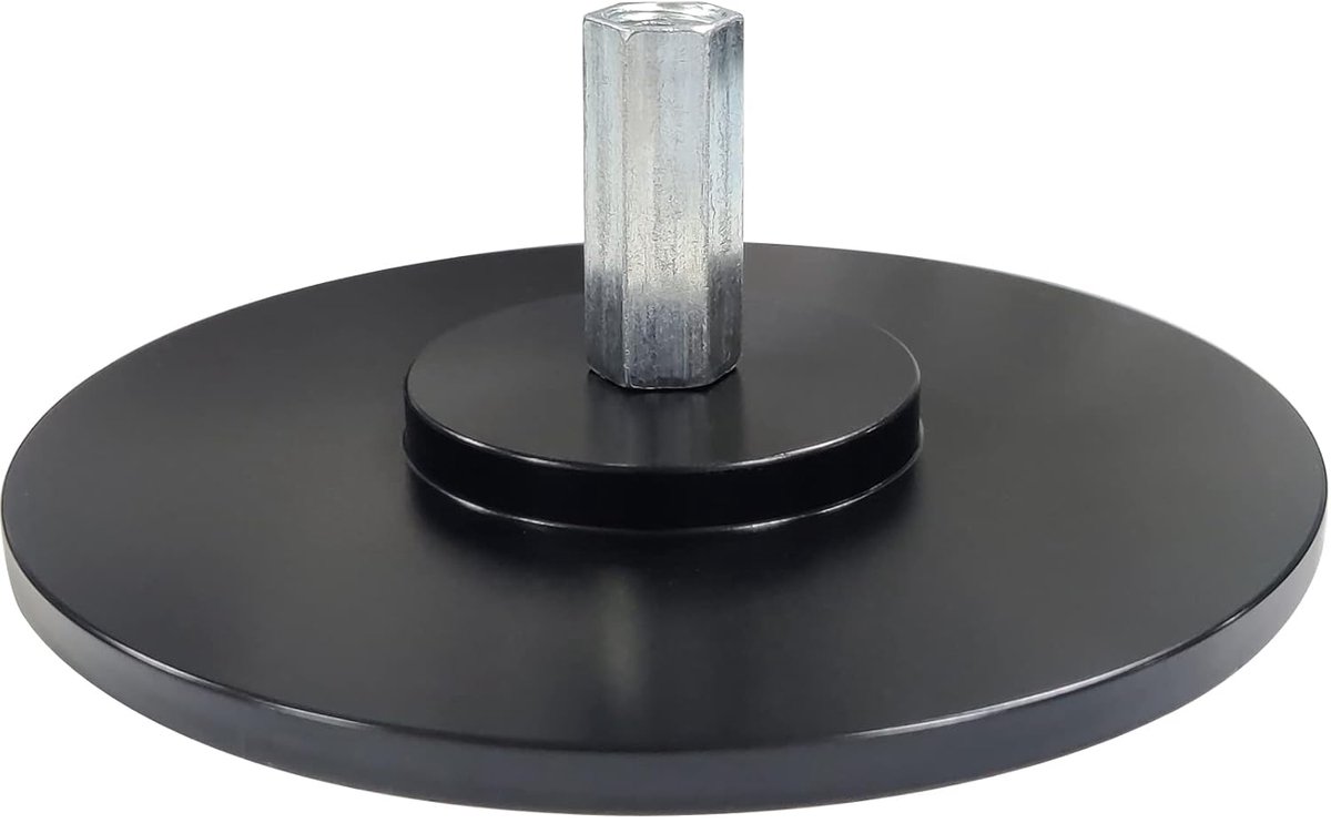 Zuignapadapter M8 - ijzer/aluminium - roestbestendig - ideaal voor lineaire aandrijving - ShopVlot
