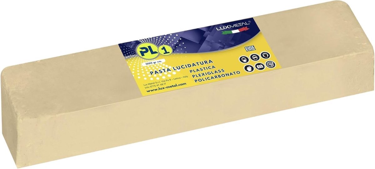 Polijstpasta - Fijn - Voor plastic en plexiglas - Verwijdert krassen en defecten - ShopVlot