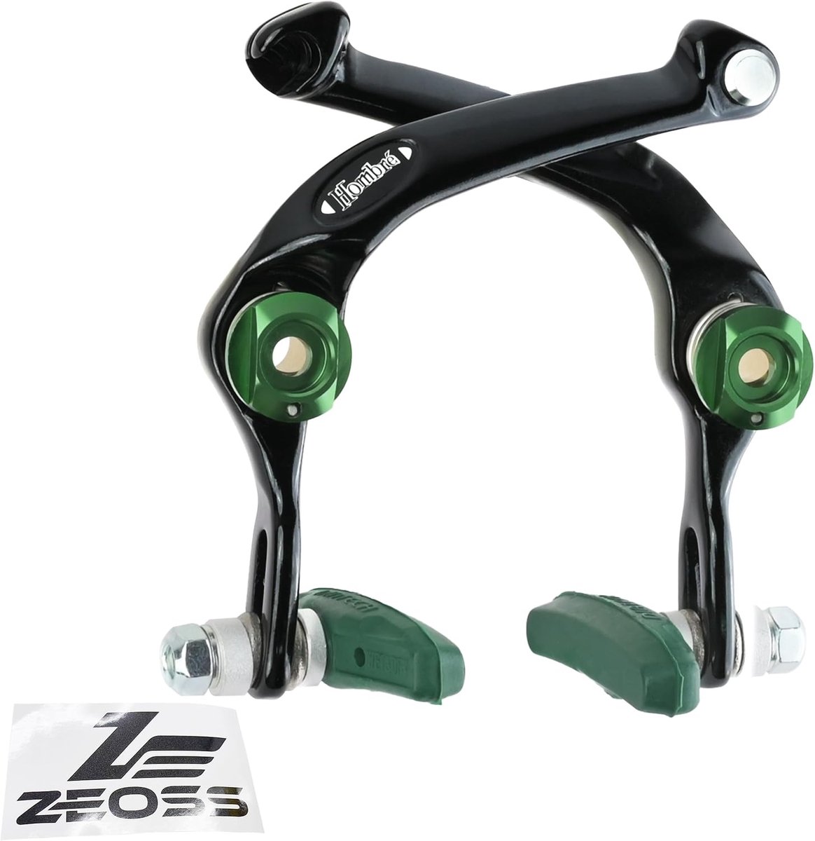 Achterrem U-Brake BMX - zwart met ZEOSS sticker - dubbele veerspanning - optimale remkracht - ShopVlot