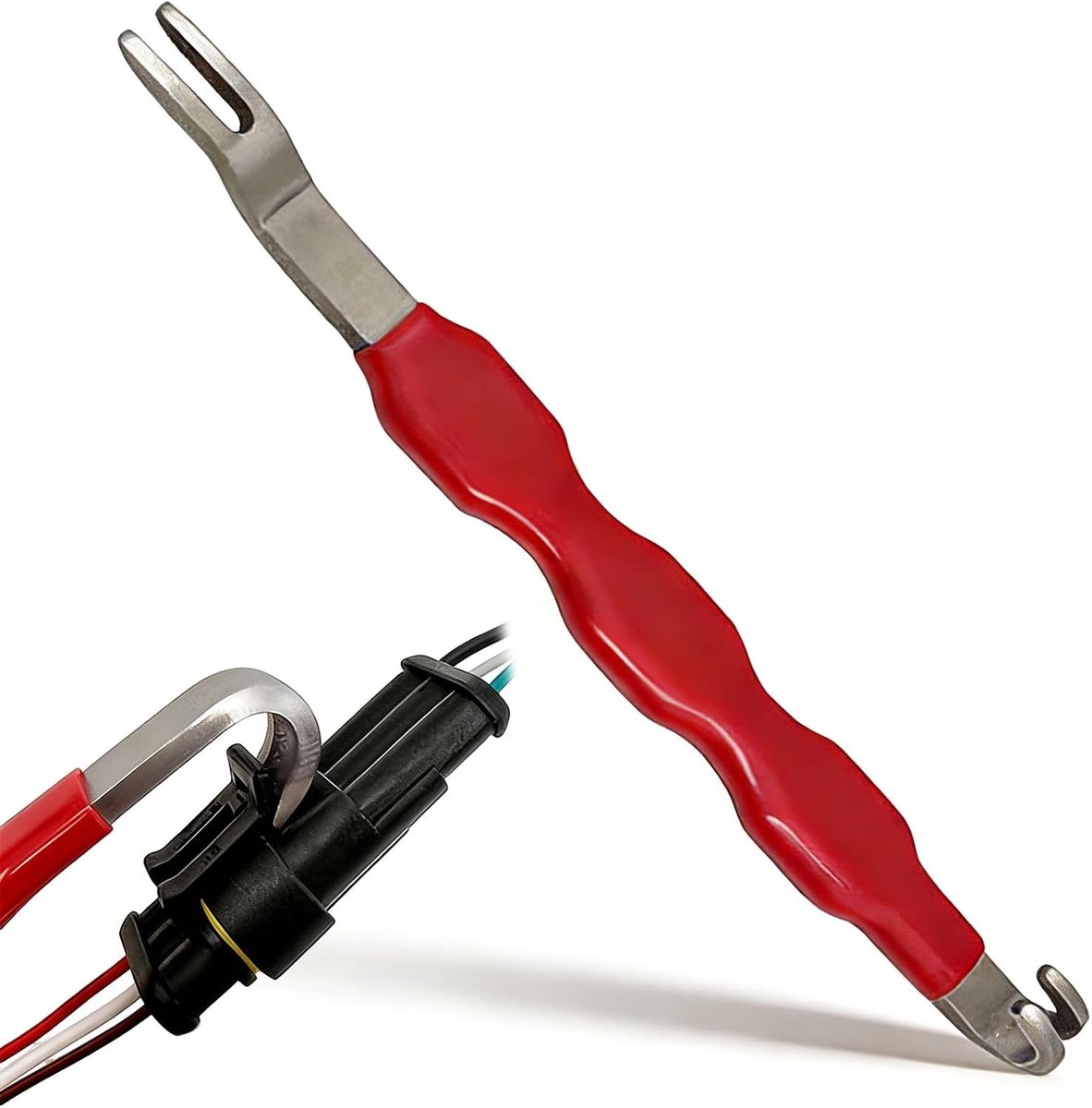 Universele elektrische stekker trekker - twee hoofden - connector scheider - ideaal voor auto reparaties - ShopVlot