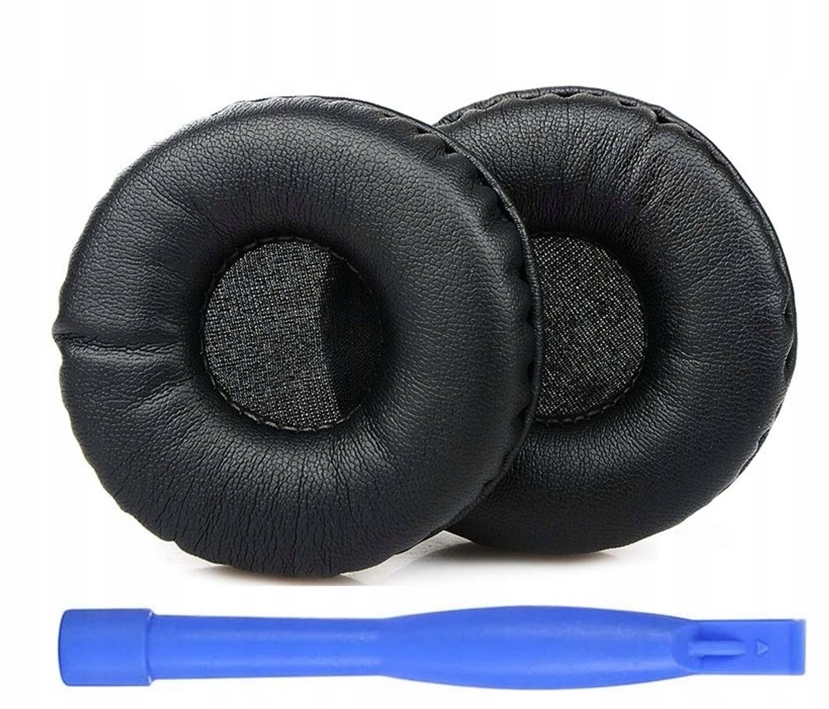 Vervangende oorkussens voor hoofdtelefoons - 72mm, zwart