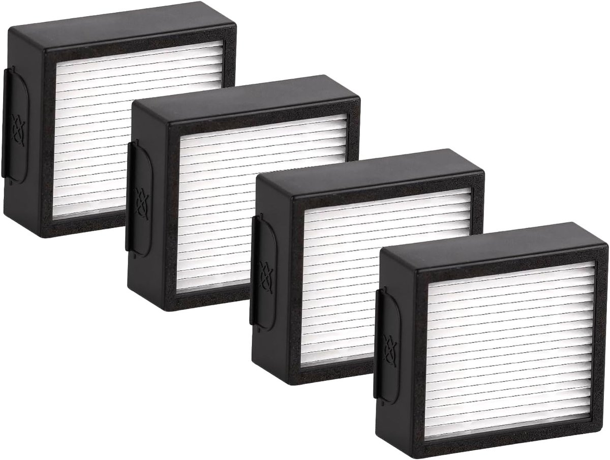 (4 stuks) Vervanging HEPA-filter Compatibel met iRobot Roomba Combo J7+ plus/Combo j9+/ Combo 10 Max Robotic Vacuum HEPA Filters Kit (4 stuks)