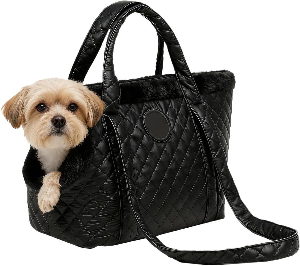 Honden Rugzak - Draagtas Huisdieren - Veilig Vervoer - Waterdicht Nylon Materiaal - 376 x 33 x 149 cm - Zwart