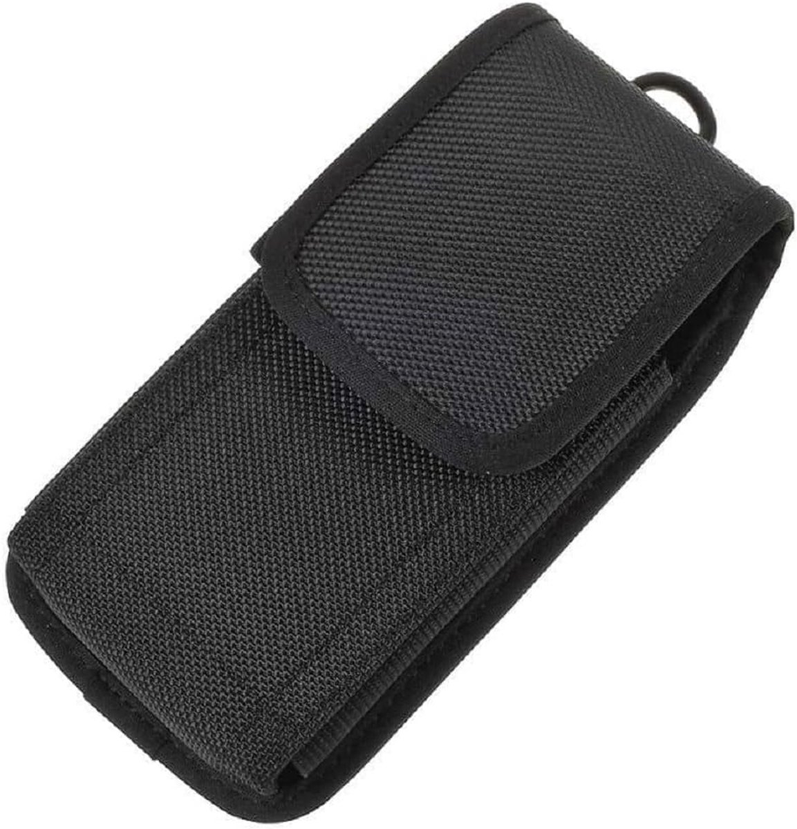 Cover Riem in Nylon met Twee Riemlussen Verticaal en Horizontaal voor Tecno Spark 10 5G (2023) - Zwart