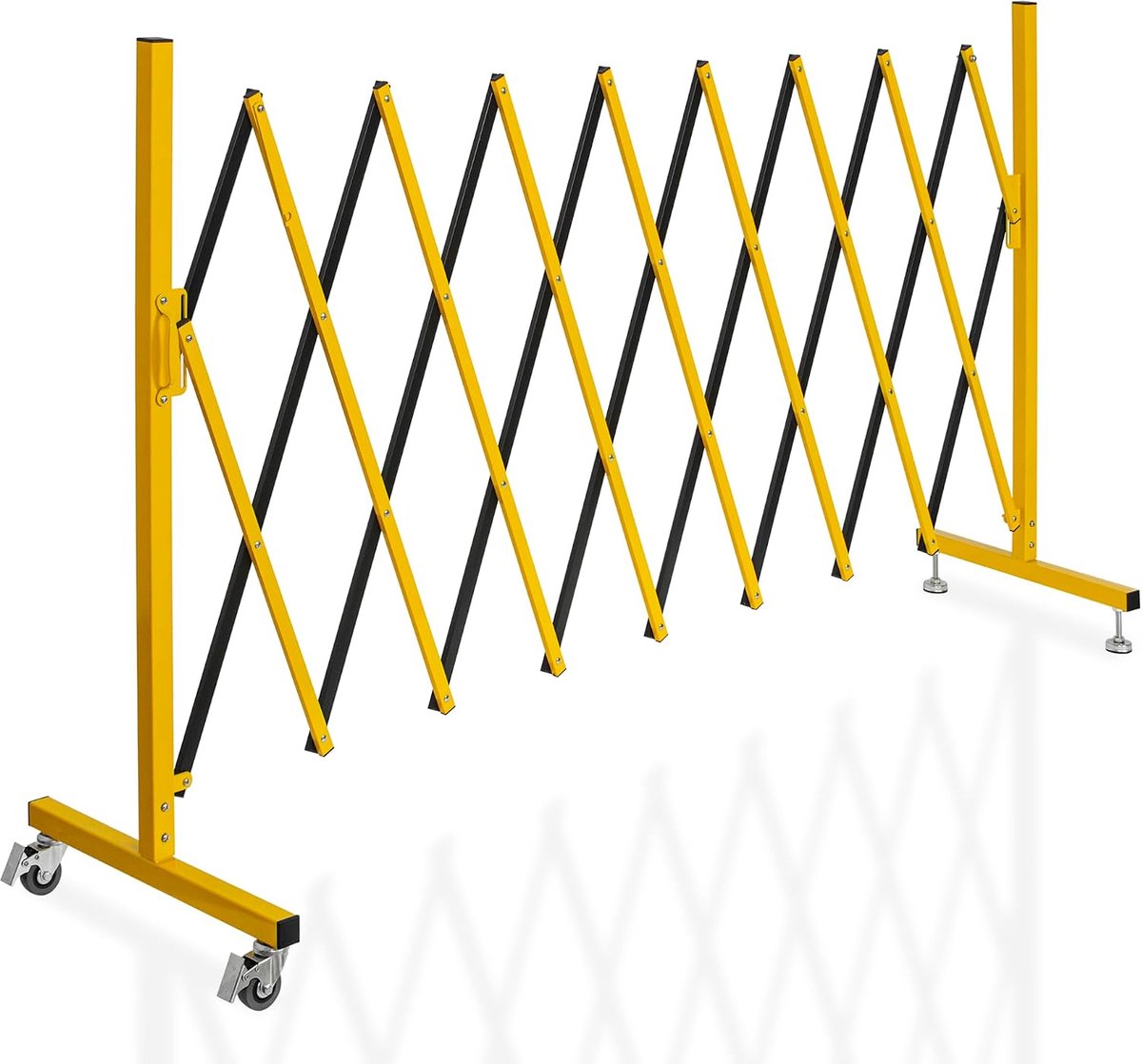 Fence rollers 270 cm x 120 cm - telescopische poort - FRP + hars - ideaal voor bouwplaats/garage - SnelShoppen