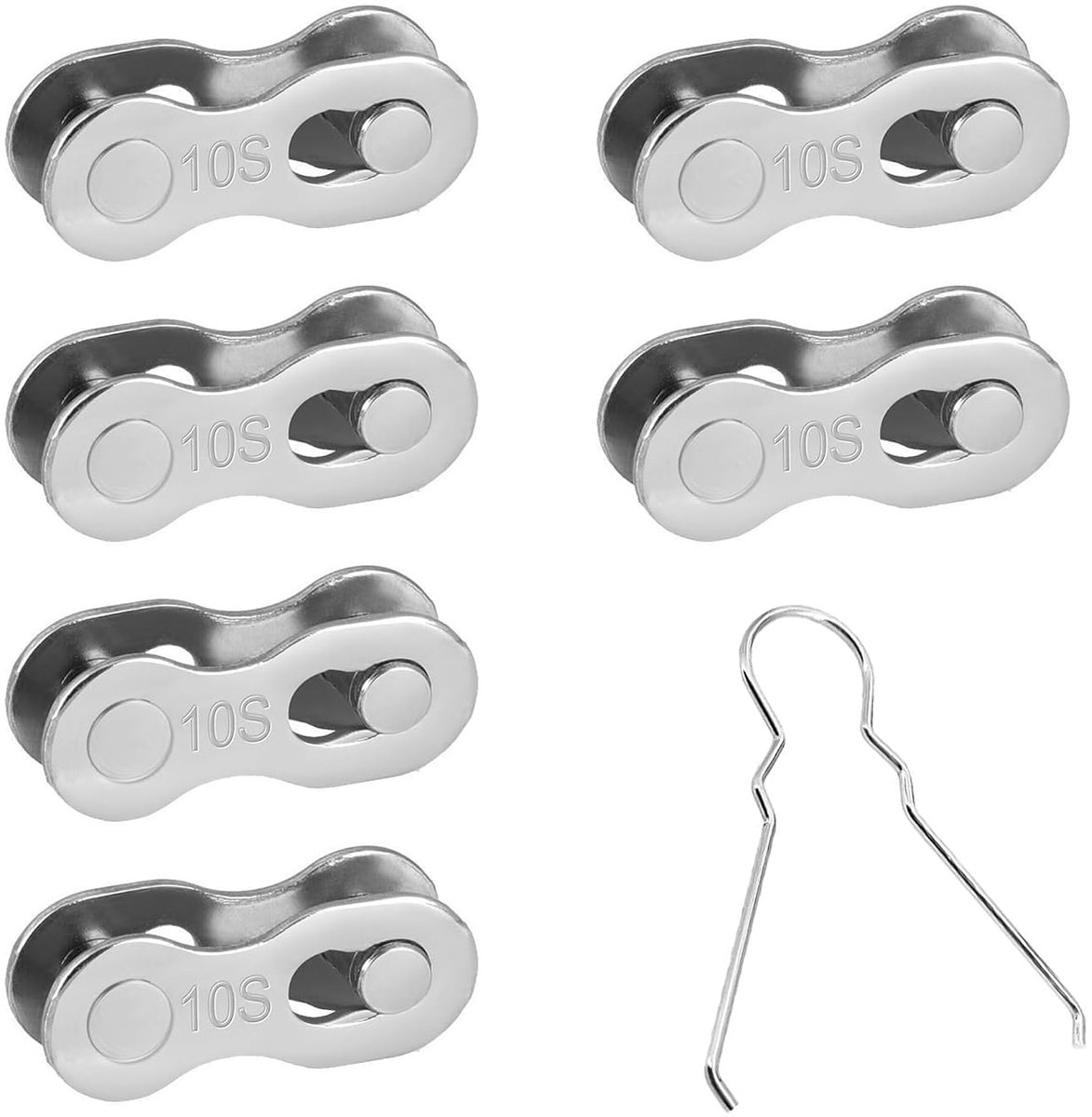 Fietsketting schakels 10-speed - stalen kettingslot set - snelreparatie ontwerp - ideaal voor fietsers - ShopVlot