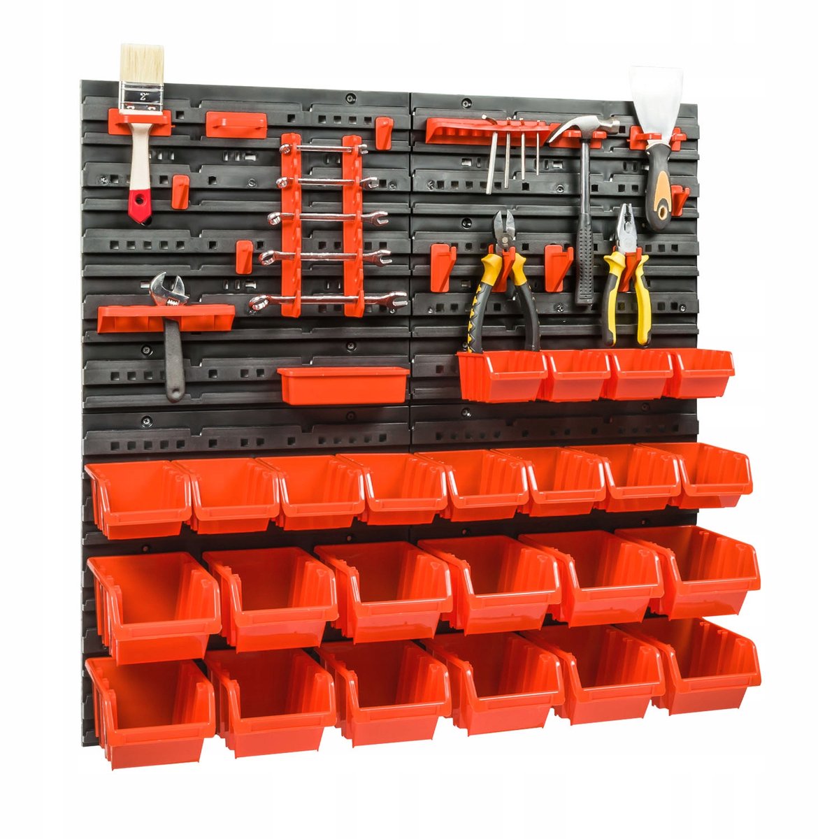 Gereedschapswand met 24 bakken - 795x775mm
