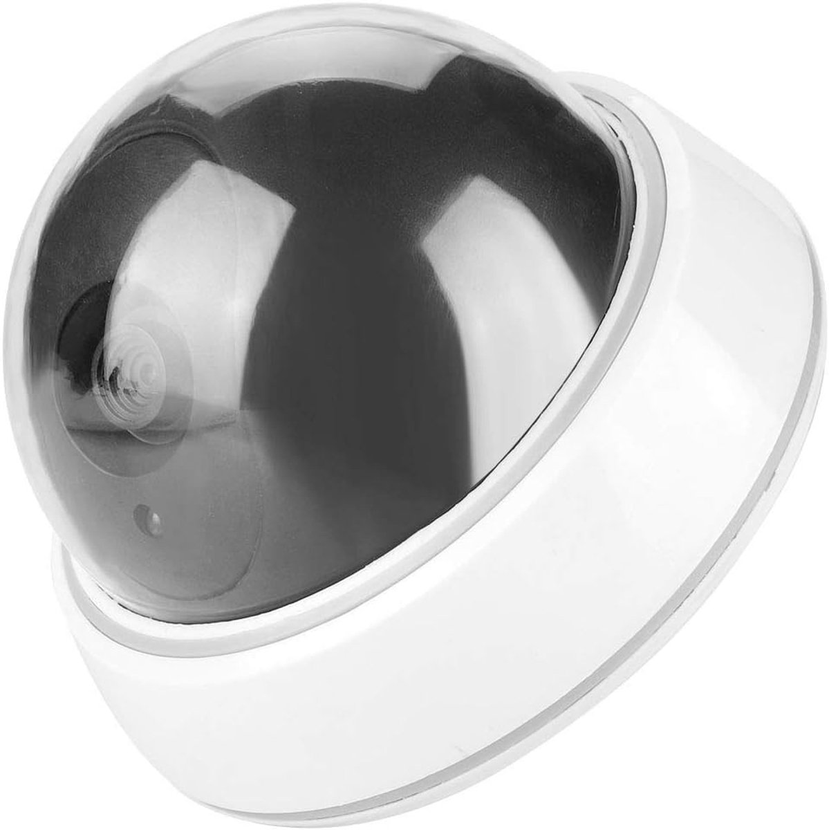 Beveiligingscamera dome-camera - voor binnen en buiten - realistische look - opname met rood ledlicht - ShopVlot