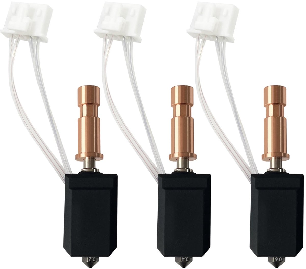 Hotend kit 0.2mm 0.4mm 0.6mm - keramisch - vervangset voor Anycubic Kobra S1 - optimale printkwaliteit - ShopVlot
