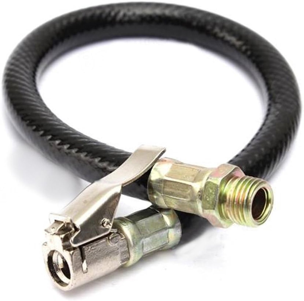 Reserveslang voor bandenvulpistolen - rubberen slang - voor luchtbanden - ideaal voor motorfiets en auto - ShopVlot