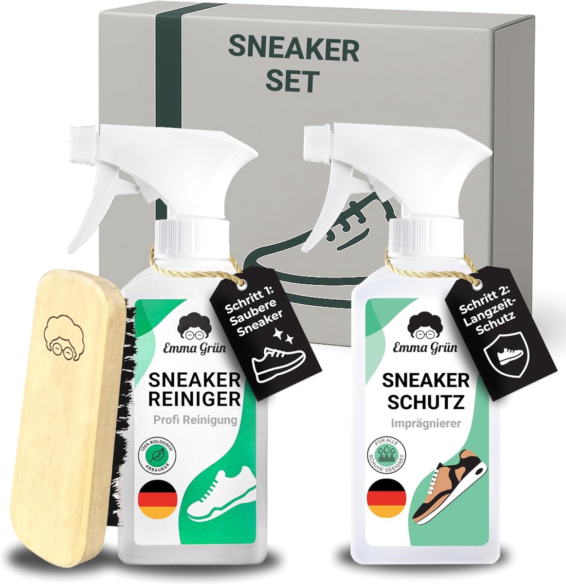 Sneakerreiniger - 250 ml - effectieve formule - reinigt en beschermt - SnelShoppen