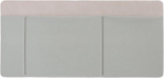 Externe Harde Schijf Houder - Opbergtas Kabels - Mobiel Werken - Zelfklevende Hub Organizer - 27 x 13 cm - Grijs — afbeelding 2