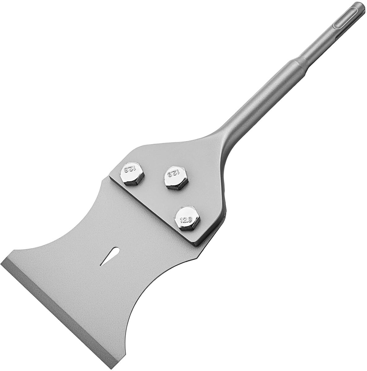 SDS Plus brede beitel 270 x 100 mm - koolstofstaal - groter werkoppervlak - efficiënt verwijderen van tegellijm - ShopVlot