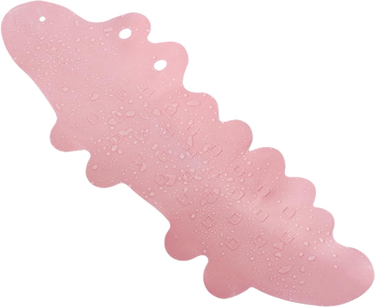 Baby Badmat 95 x 34,5 cm - met zuignappen - zacht TPR materiaal - veilig voor baby's en kinderen - ShopVlot