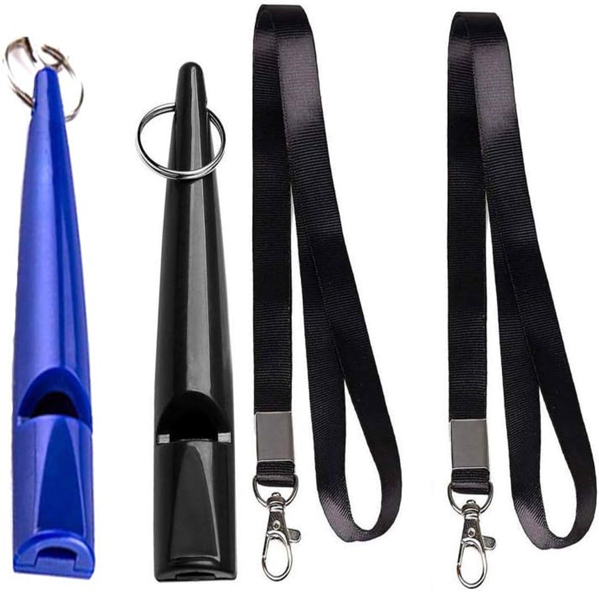 Hondenfluitje 2 Stuks - Standaard Frequentie - Inclusief Schouderband - Perfect voor Honden Training - ShopVlot