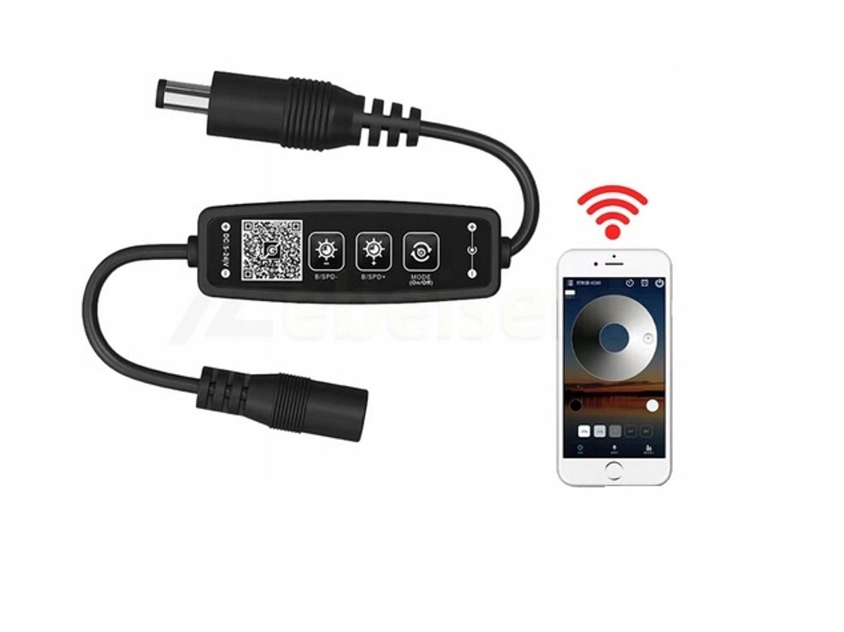 LED-controller Bluetooth met Zone Rise/Zone Set-effect