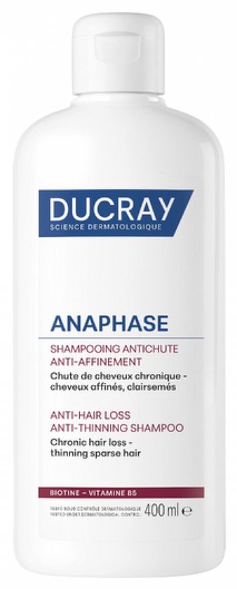 Ducray Anaphase+ Aanvullende Shampoo tegen Haaruitval | Versterkt & revitaliseert 400