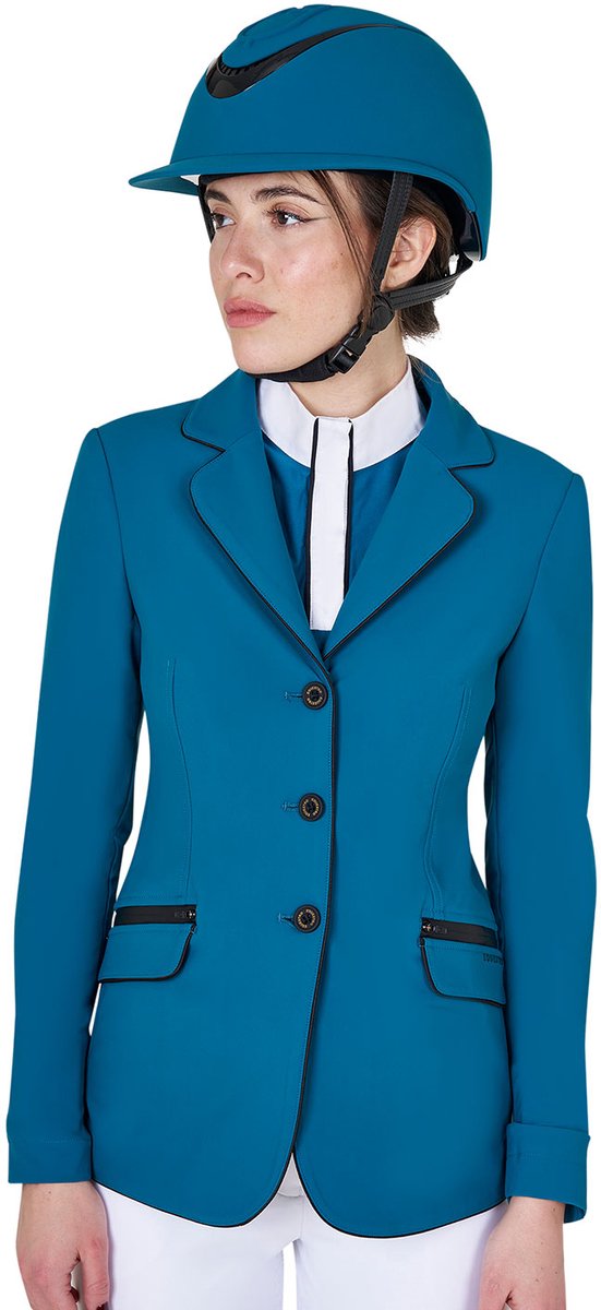 Equestro FW25 Wedstrijdjasje Technical Blue L