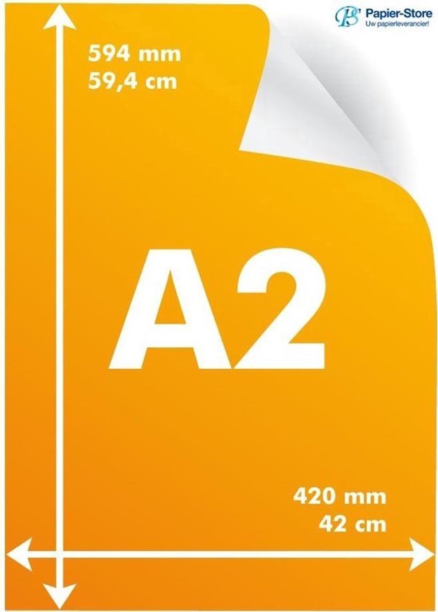Plano Superior - A2 Papier - 594x420mm - 160 GM - Wit - 125 vel