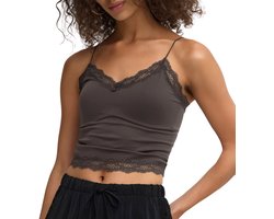 Only Vicky Lace Seamless Cropped Top Dames - Maat L/XL