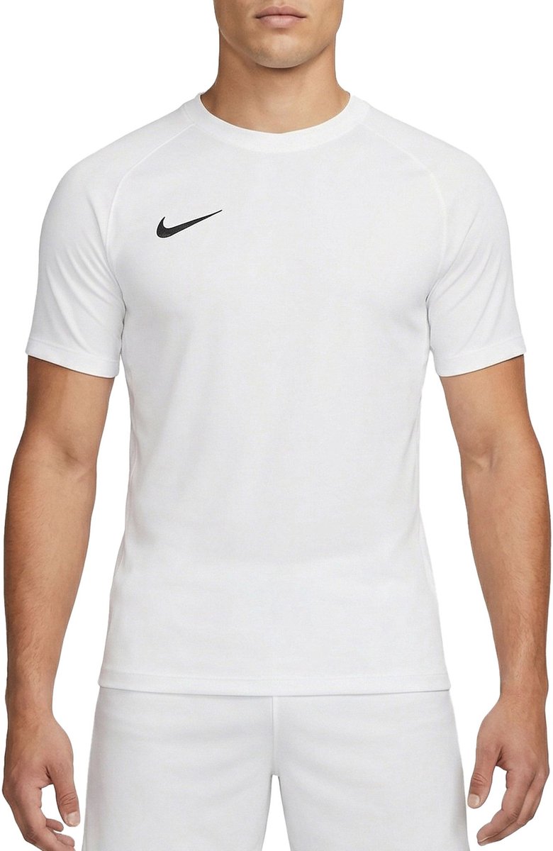 Nike Dri-FIT Park VIII SS Shirt Heren Wit