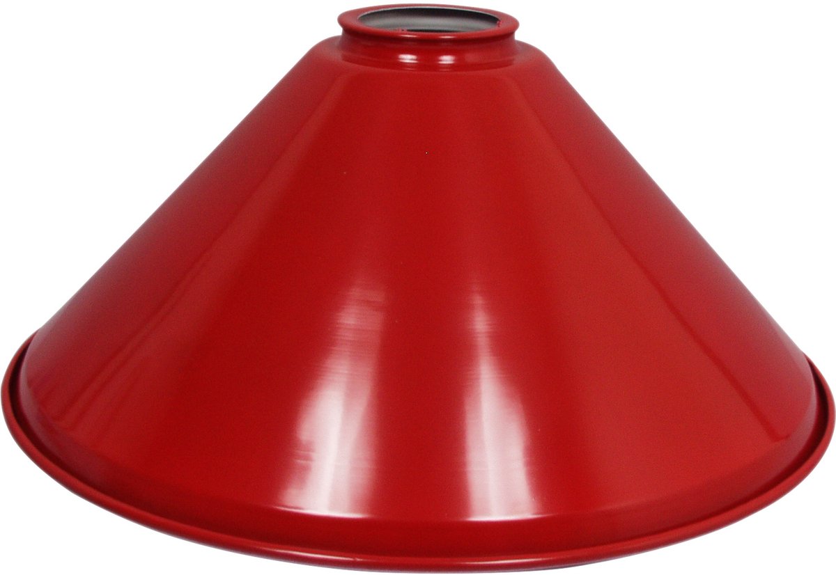 Lampen kap Los 35 cm rood
