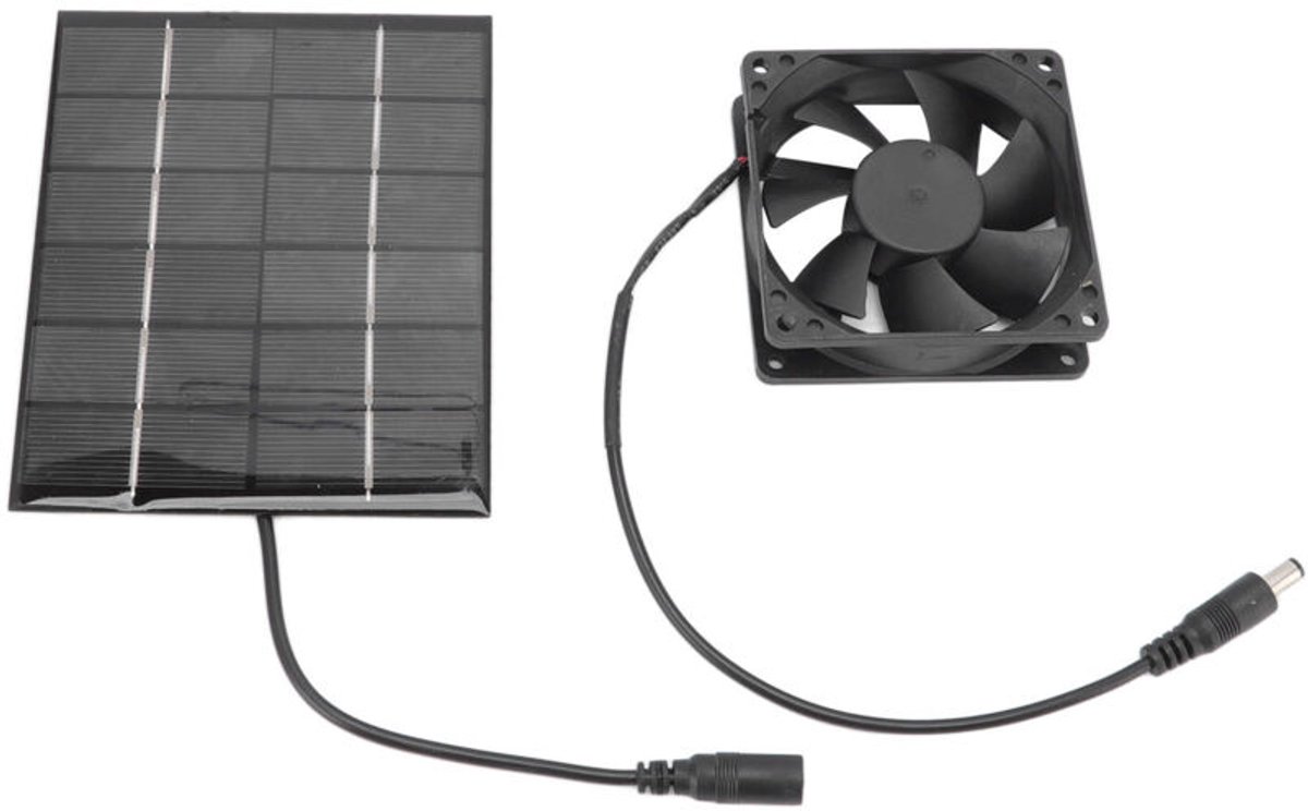 fan-Zonneventilatoren, afzuigventilatoren en ventilatie- en warmteafvoersystemen voor kassen.