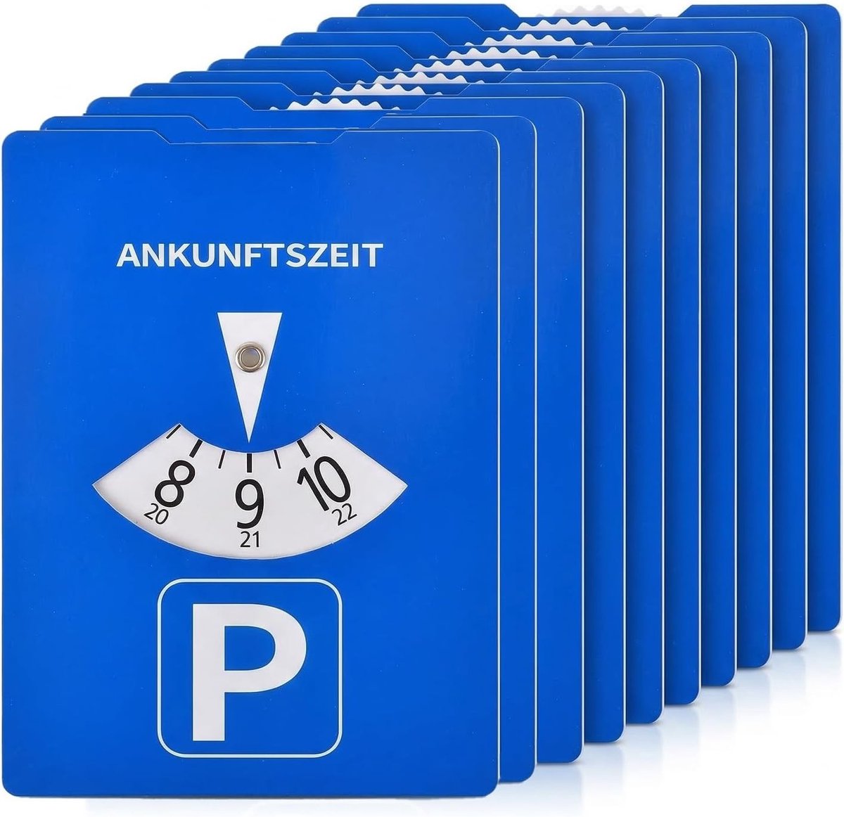Parkeerschijven - Papier - Verstelbaar en Dubbelzijdig - Handig en Ruimtebesparend - Voor Auto's en Vrachtwagens