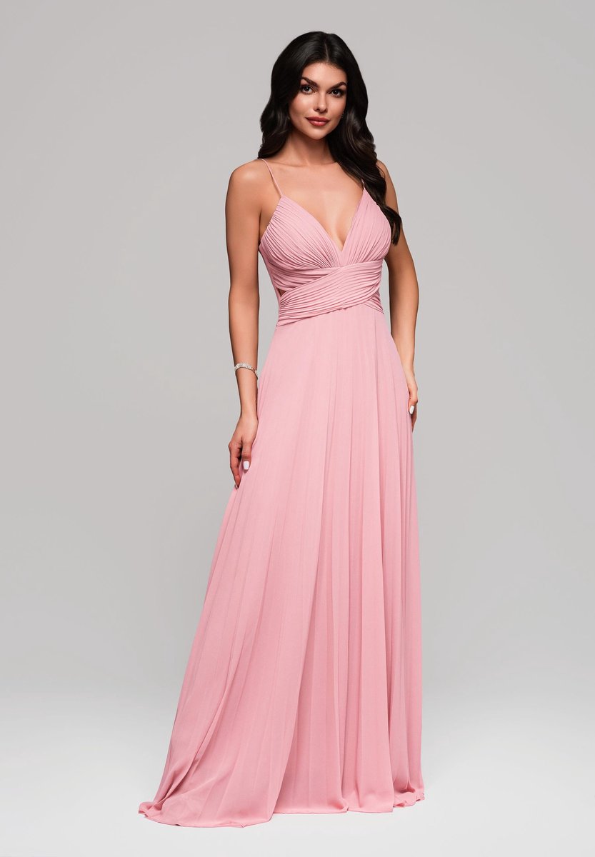 LARICA Jurk - Rits - Jurk Roze M