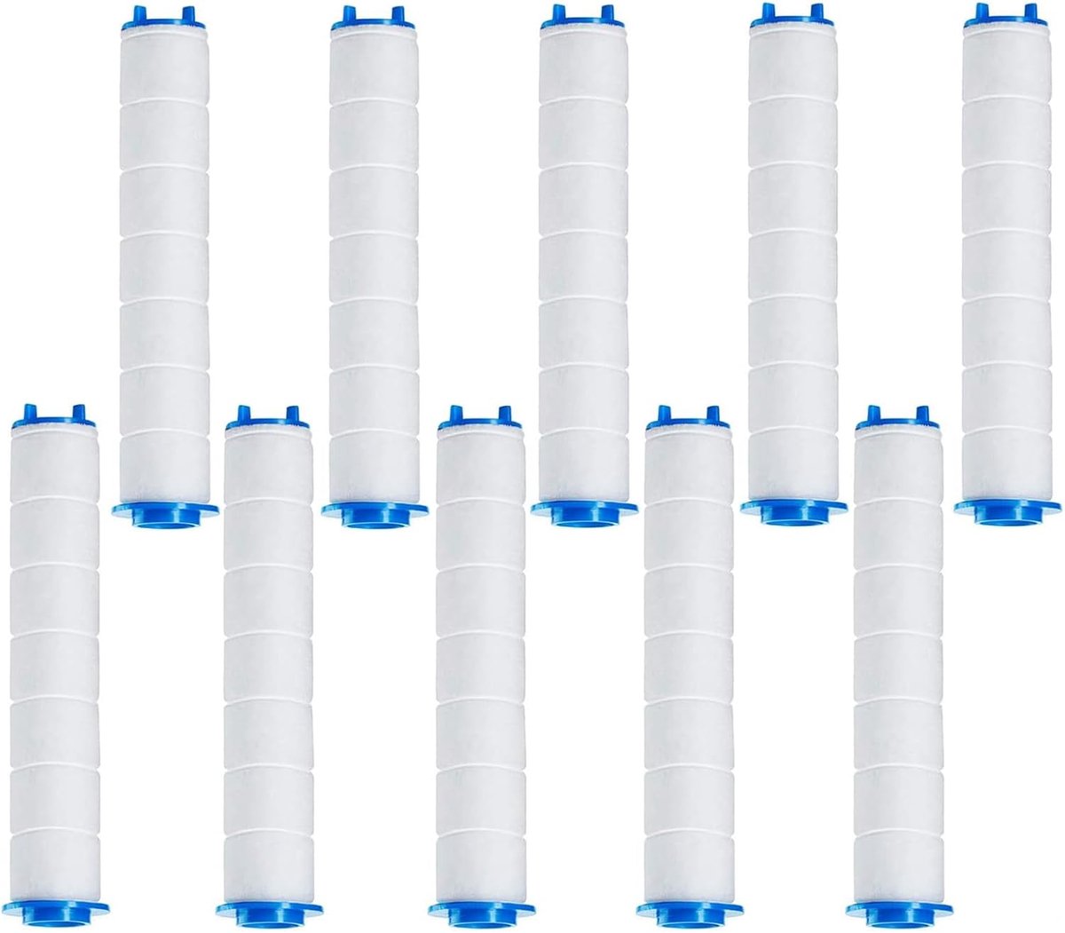 SnelShoppen - PP Katoenen Douchefilter, 10 Stuks Douchefilter voor Douche, Katoenen Middenfilter voor Afneembare Handdouche - Hoogwaardige Waterfilter
