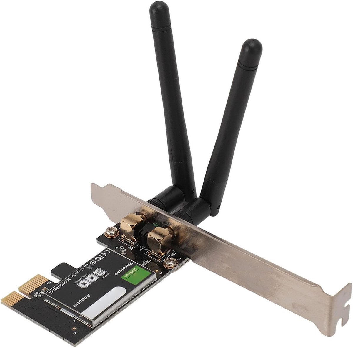 SnelShoppen - High Speed Wi-Fi Adapter 300 Mbit/S voor Thuis en Kantoor, Compatibel met Windows 7 8 10 11, Eenvoudige Installatie, Betrouwbare Verbind