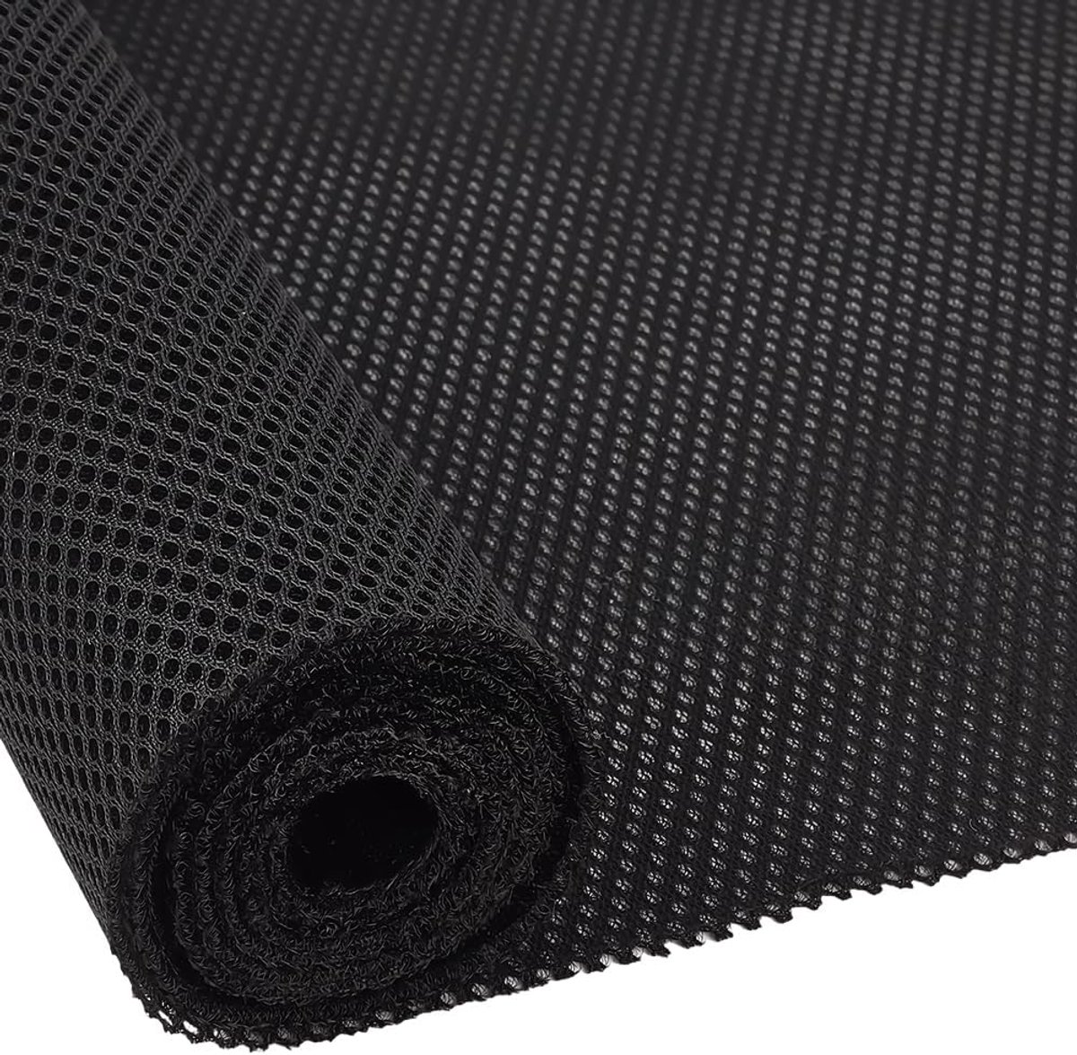 SnelShoppen - Zwarte Speakerdoek 1.4m x 50cm Polyester Geluiddicht Grilldoek voor Subwoofers en Luidsprekers - Perfect voor Thuis KTV en Podium Geluid