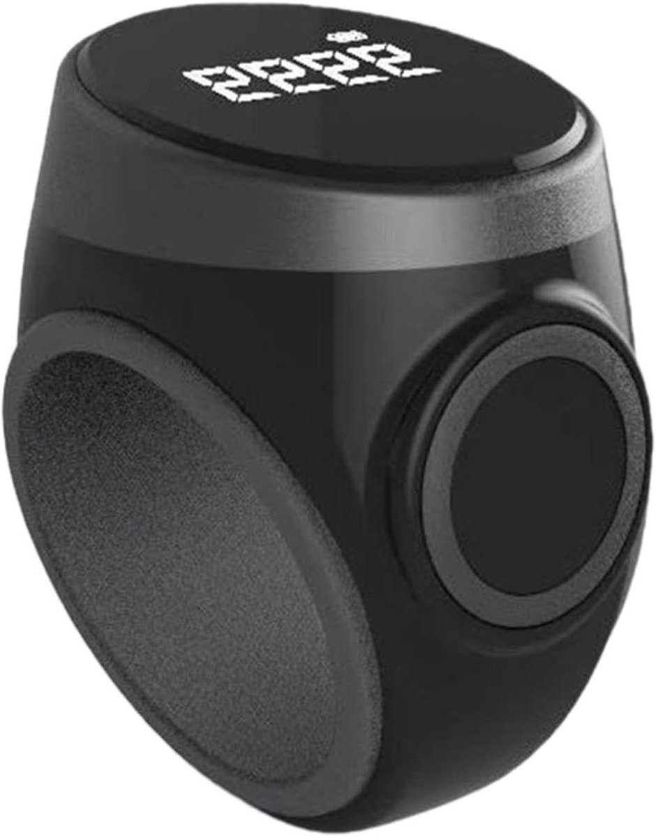Vinger teller - Hand teller Klikker - Nauwkeurig Tellen - Oplaadbaar Display - 6.7 x 6.5 x 5.2 cm - Zwart