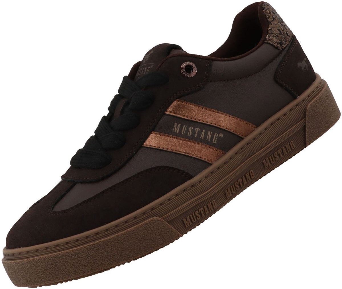 Mustang Dames Sneaker | Bruin | Maat: 38