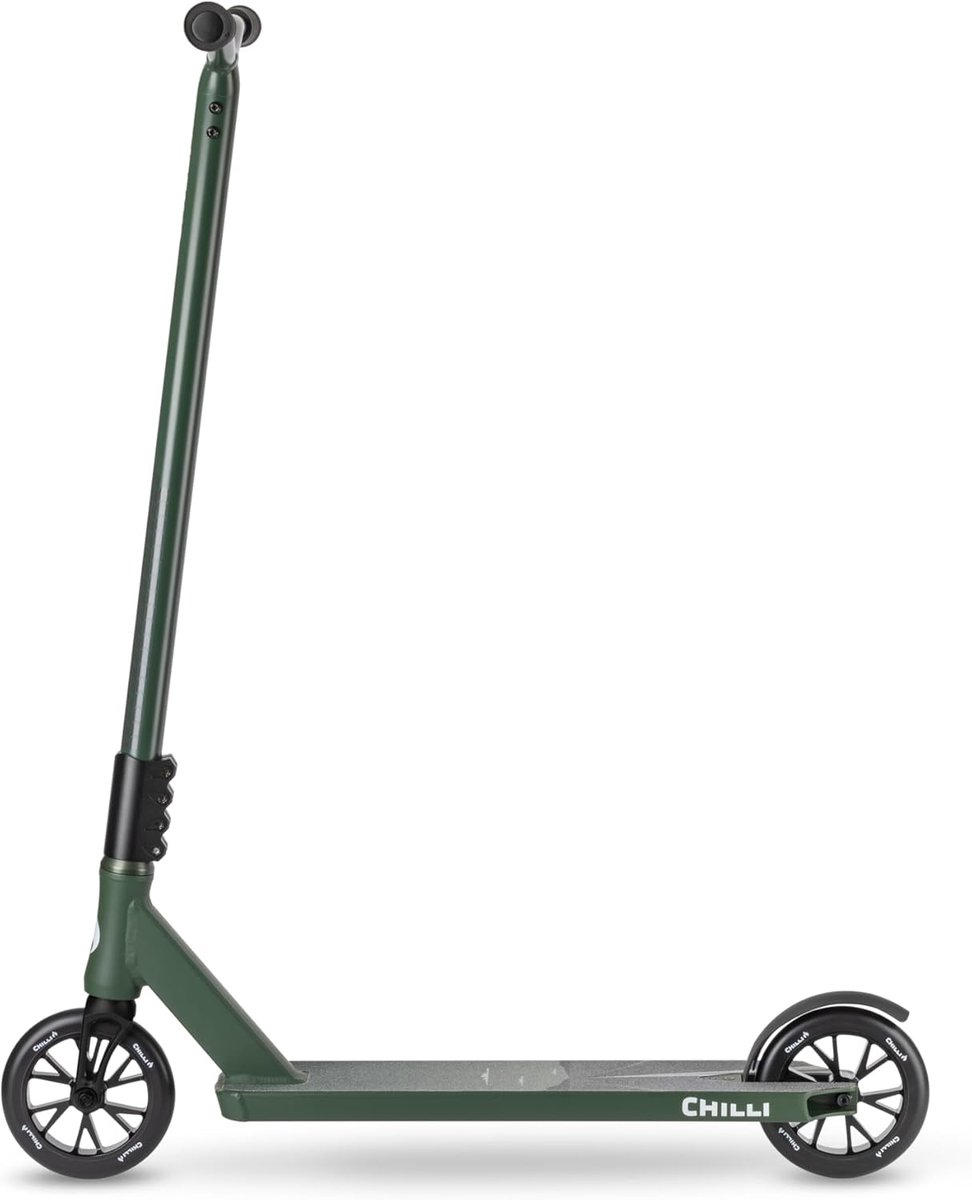 SnelShoppen - Chilli Pro Stunt Scooter Trooper, Hoogwaardige Stunt Scooter voor Grote Rijders, Totale Hoogte 98 cm, PU Wielen 145 mm met ABEC 9 Lagers