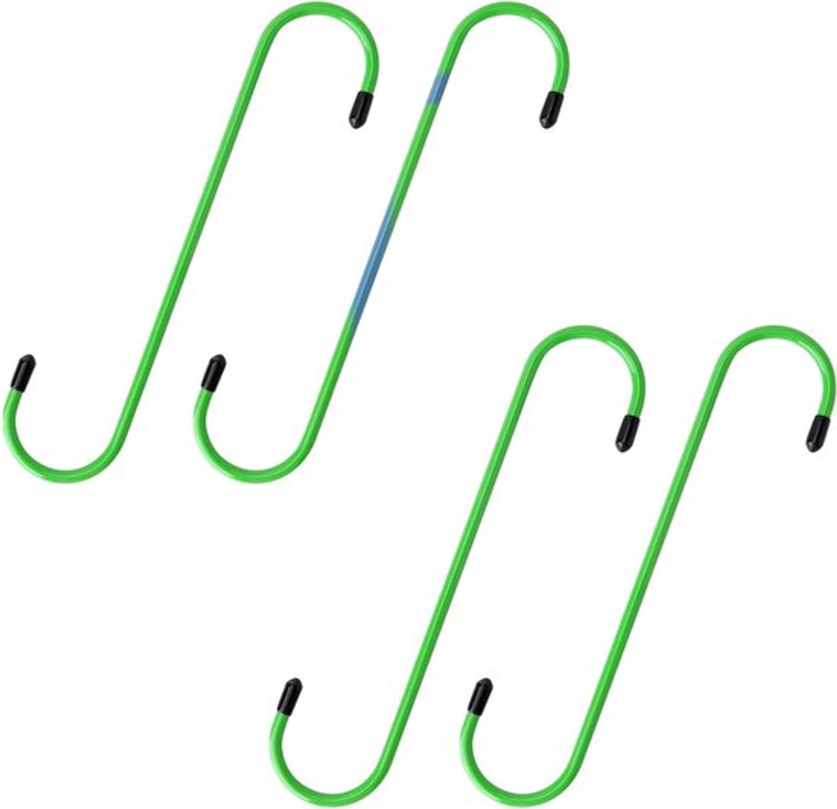 Remklauwhaken met rubberen punt voor ophangen, remblokken, remmen en reparatie (groen)